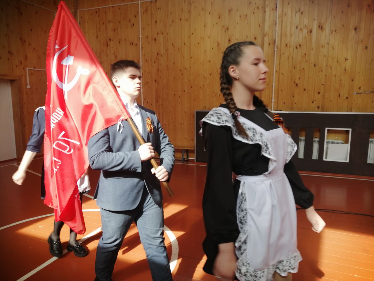 Акция «Знамя Победы» и «Бессмертный полк».
